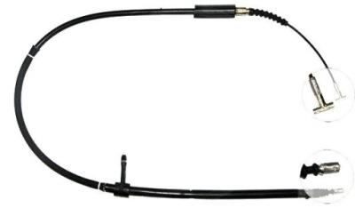 Трос тормоза ручного alfa romeo 156 97 фото №1