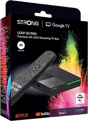 Odtwarzacz multimedialny Google TV Streamer 4K, Porcelain 32 GB