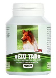 Witaminy Dla Psa Neutralizujące Zapachy Mikita Dezo-Tabs 120 Tabletek