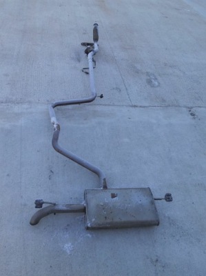 Seat leon iii 5f0 2015 1.6 tdi гаситель конечный труба фото №1