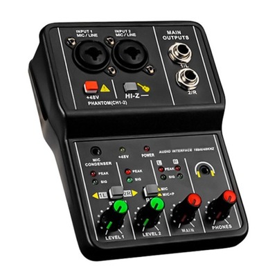 Sound Card Audio Mixer Sound Board Console Desk