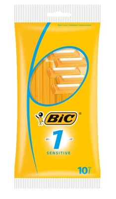 Maszynki do golenia Bic 1 Sensitive 10 sztuk męskie
