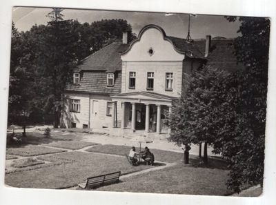 Uszyce k Olesno - Dwór Pałac - FOTO ok1965