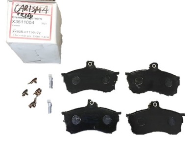 Тормозные колодки тормозные перед mitsubishi carisma da фото №1