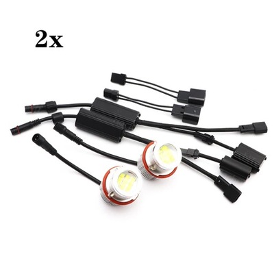 2 PIEZAS BLANCO COLOR 2 PIEZAS LUCES DIOPARA LUMINOSO LED 120W PARA BMW E87 E  