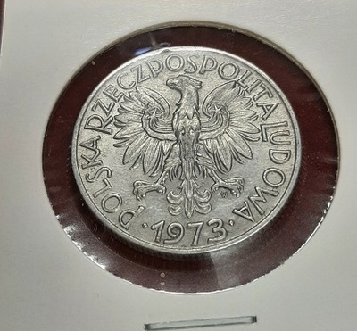 moneta 5zł 1973r Rybak
