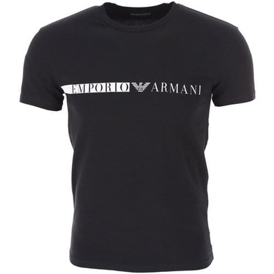 T-SHIRT EMPORIO ARMANI CZARNY ORYGINALNY roz. M