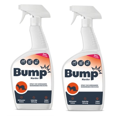 BUMP MARDER ODSTRASZACZ AL KUNY PARA COCHE CASA - CONTRA KUNOM 500ML 2 PIEZAS  