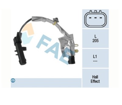 SENSOR POSICIÓN DE EJE BIELAS JAGUAR XF I 2008 -2015  