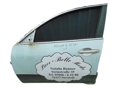 Дверь передние левая mazda 6 gh 2008- фото №1