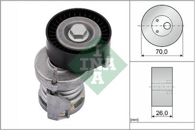 INA 534 0123 20 NAPINACZ, CORREA DE CUÑA MULTICOSTAL  