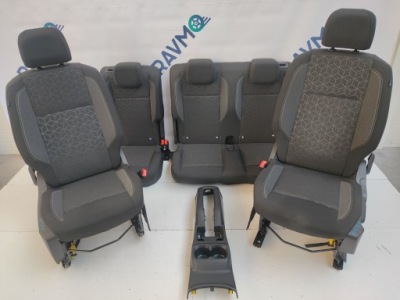 Сиденья заднее сиденье туннель пластики peugeot rifter partner iv citroen berlingo iv фото №1