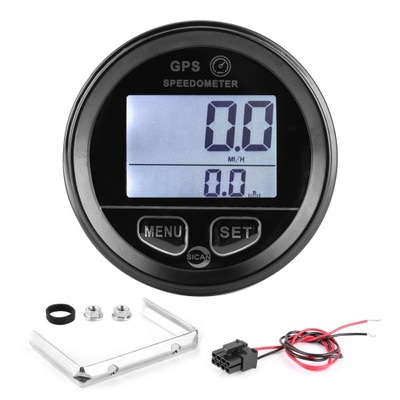 2.36IN DC10-24V СПИДОМЕТР GPS ПРОБЕГ LCD