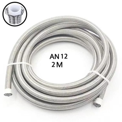 LENGTH 2M 5M AN4 AN6 AN8 AN10 AN12 RACING HOSE 304 STAINLESS STEEL B~33814