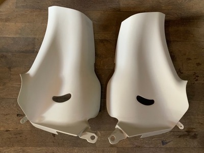 Fiat 500 lift cabrio защита стойка задняя левая правая фото №1