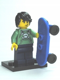 Lego Minifigures 1 col01-6 Skater FIGURKA U