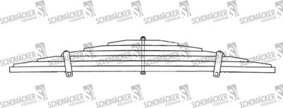 Ресора kompletny 29385000-s фото №1