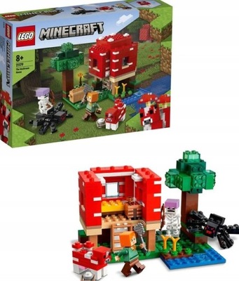 LEGO MINECRAFT DOM W GRZYBIE 21179