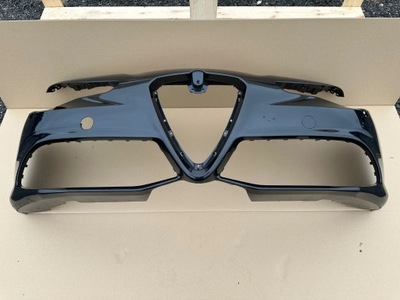 Бампер alfa romeo giulia veloce оригінал ні клеєний pdc омивачі фото №1