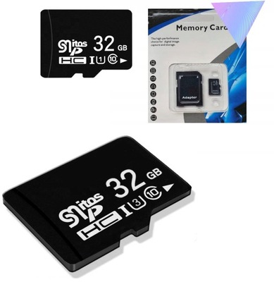KARTA PAMIĘCI 32GB micro SD + ADAPTER CLASS 10