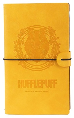 Notes skóra A6 Harry Potter Hufflepuff 80k linie