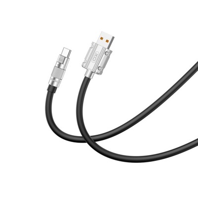 Kabel USB typ C XO NB227 1,2 m czarny