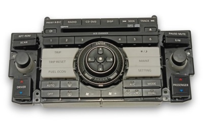 Панель радио проигрыватель кондиционера навигации infiniti fx35 fx45 lift фото №1