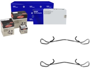 Delphi набор inst. тормозных колодок ham. peugeot перед 306 фото №1