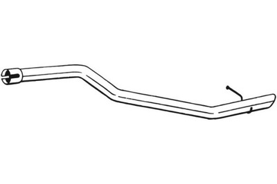 BOSAL TUBO DE ESCAPE PARTE TRASERA SKODA OCTAVIA II 1.6D 06.09-04.13  