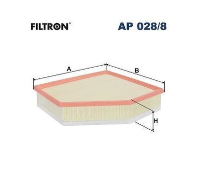 ФІЛЬТРON AP028/8 ФІЛЬТР ПОВІТРЯ BMW 5 (G30, G31, F90), 6 GRAN TURISMO