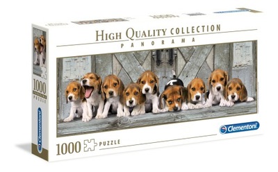 1000 elementów Panorama High Quality Beagles