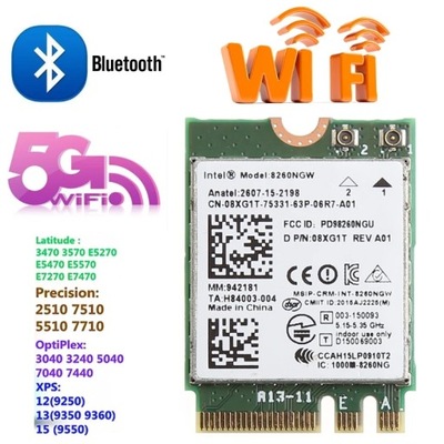 Dla Intel Wireless-AC 8260 8260NGW-6927