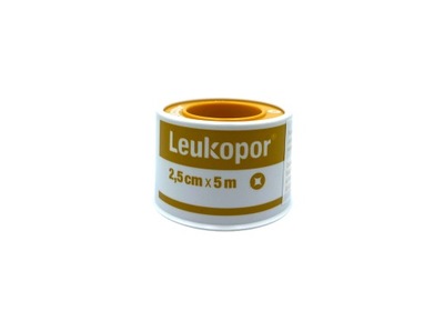 Plaster Leukopor Przylepiec 2,5cm x 5m