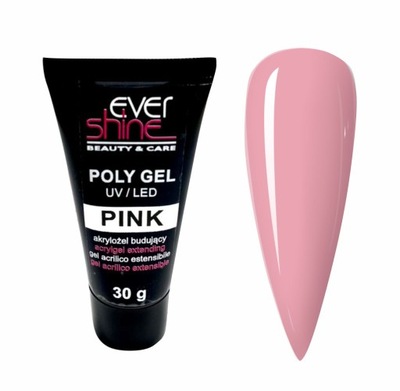 Akrylożel Flexy PolyGel 30ml na paznokcie PINK