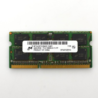 DDR3L SO-DIMM Micron 4GB 1600MHz cl11 Entuzjasta-PC