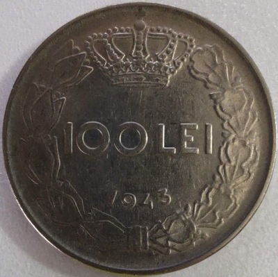 0055 - Rumunia 100 lejów, 1943