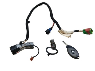 Замок зажигания ключ вкладка citroen c8 9648445180 фото №1