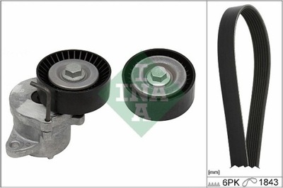 КОМПЛЕКТ РЕМЕНЯ ПОЛІКЛИНОВИЙ OPEL 2,0CDTI ASTRA J/ZAFIRA C 529035010