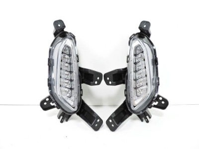 Hyundai i30 2017 6pin правая  левый led drl противотуманная фара фото №1