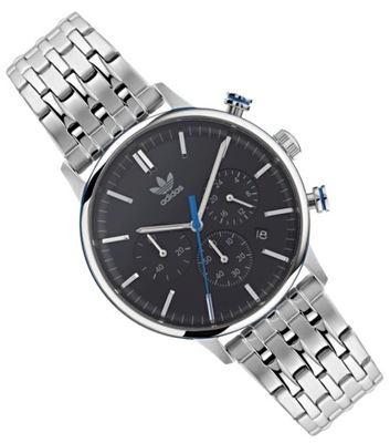 Klasyczny zegarek męski na bransolecie adidas Originals Chronograf +GRAWER