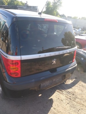 Бампер задняя peugeot 1007 exld 2006 rok фото №1