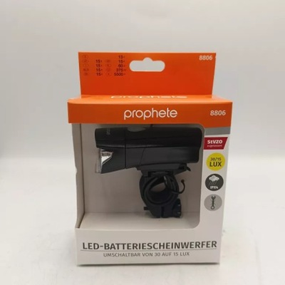 LAMPKI ROWEROWE PROPHETE 8806