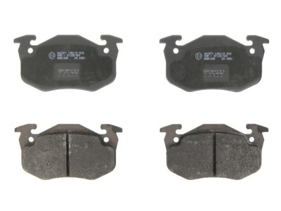 KLOCEK DE FRENADO KPL. PARTE TRASERA CITROEN SAXO, XSARA, ZX PEUGEOT 106 II, 205, 205  