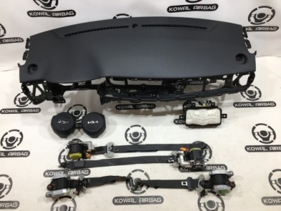 Kia rio 4 iv панель приладів консоль подушка безпеки подушки безпеки ремені фото №1