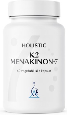 Holistic K2 Vitamín K2 MENACHINON–7 NATTO K2 MK-7 90 mcg 120% Rws 60 Kaps