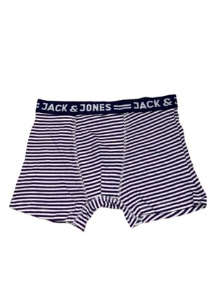 Jack&Jones bokserki w paski bawełna logo XS