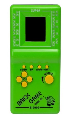 Gra Gierka Eletroniczna Tetris 9999in1 zielona