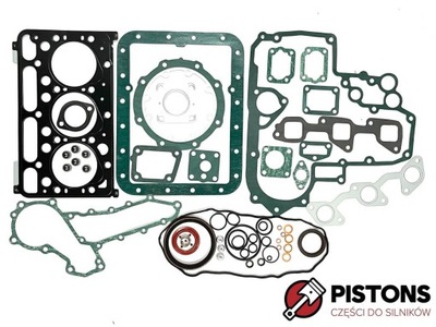 KUBOTA D1463 КОМПЛЕКТ ПРОКЛАДОК ДВИГУНА