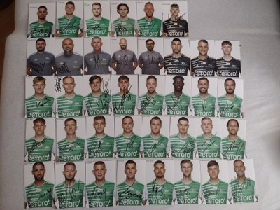 Zdjęcia 10x15 autografy Lechia sezon 2022/23