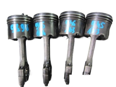 Bmw e90 320d 520d m47n2 поршень с шатун фото №1